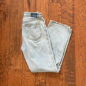 Abercrombie & Fitch Curve Love 90s Relaxed Jean, Size 28/6 regular